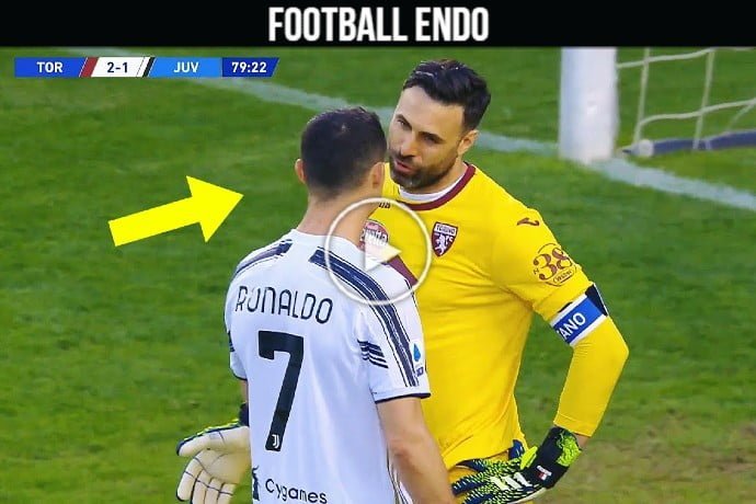 (Video) Watch Players TREMBLE at the sight of Cristiano Ronaldo!