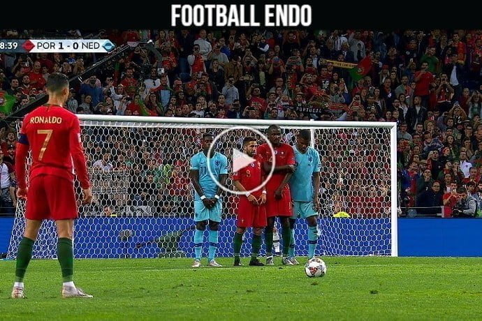 (Video) Watch Cristiano Ronaldo Plays That Happen Once In a Lifetime
