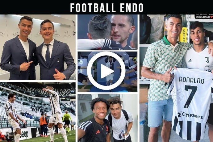 Video: Juventus players say goodbye to Cristiano Ronaldo