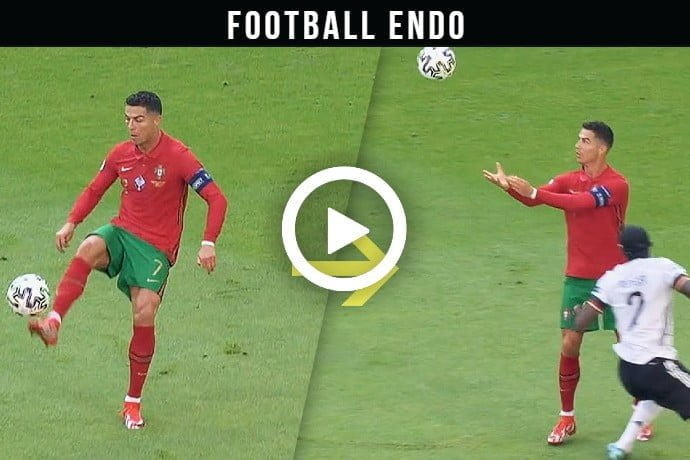 (Video) Watch Cristiano Ronaldo Created Skills Never Seen in Football