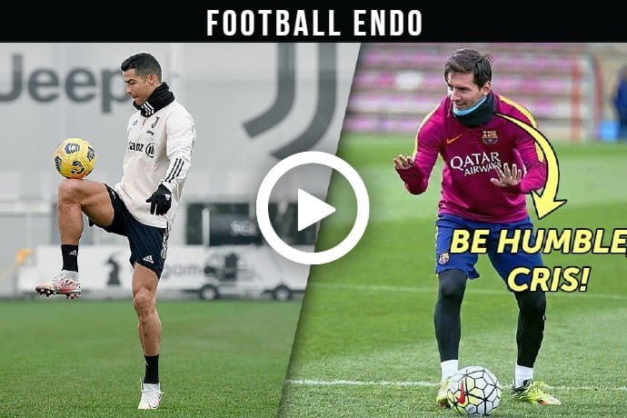 (Video) Watch Who trains better: Cristiano Ronaldo or Lionel Messi 2021