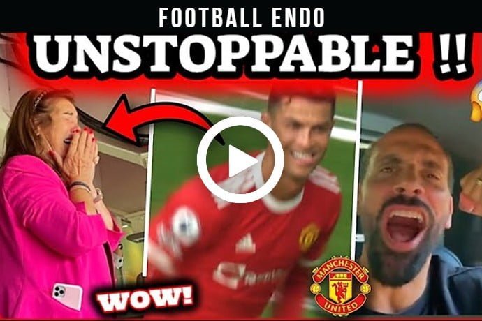 Video: CRISTIANO RONALDO & MAN UNITED CRAZY REACTIONS AFTER SCORING TWICE VS NEWCASTLE