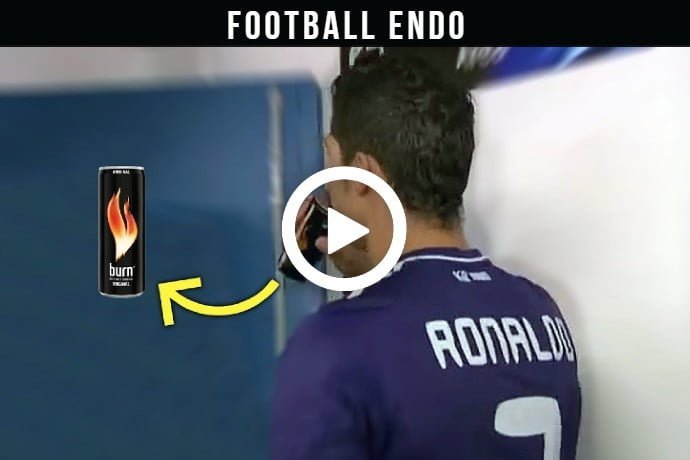 (Video) Watch Cristiano Ronaldo Does Illegal Things Before The Game!