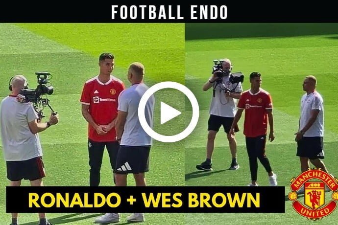 Video: Ronaldo goes back to Old Trafford ahead of debut