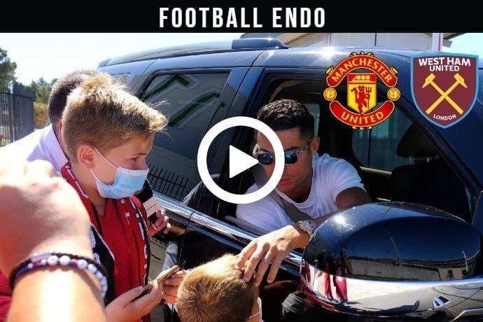 Video: Ronaldo and Man Utd squad ready to beat West Ham