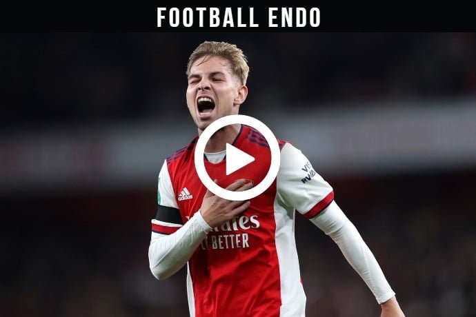 Video: Emile Smith-Rowe Goal Against AFC Wimbeldon | EFL Cup 2021