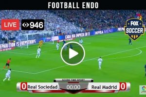 La Liga: Real Sociedad vs Real Madrid Live