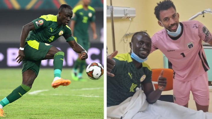 During Senegal's AFCON victory over Cape Verde, Sadio Mane was pulled off the field with a head injury