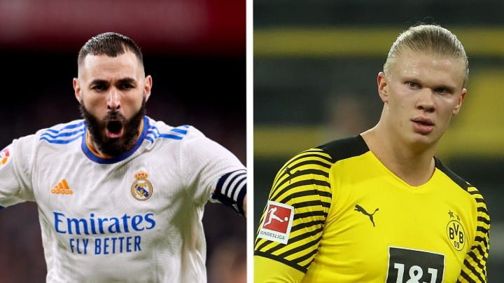 Karim Benzema is said to be dissatisfied with Real Madrid's pursuit of Erling Haaland, and has informed the club that if they sign the Borussia Dortmund star this summer, he will leave