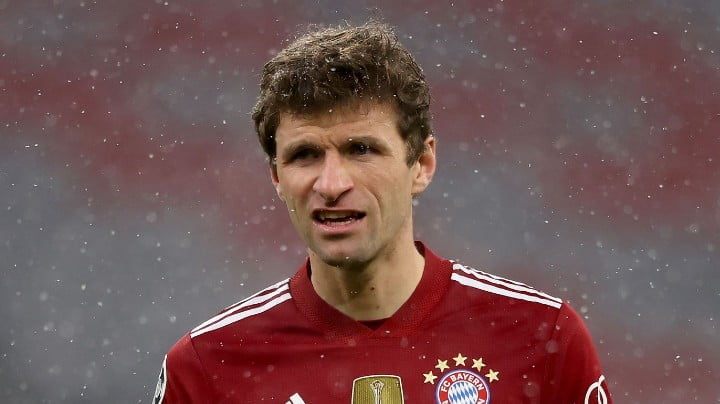Thomas Muller has been linked with a transfer to England, with Everton and Newcastle United both interested in the 33-year-old