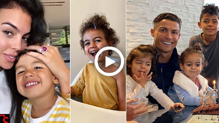 Video: Cristiano Ronaldo's Busy Life With Kids and Girlfriend Georgina Rodriguez