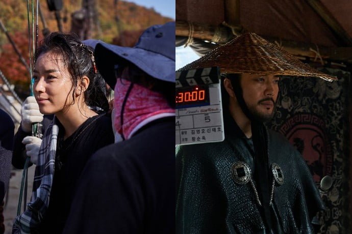 Hyo-joo Han, a dedicated worker, collaborates with Kwon Sang-woo, a master of action.