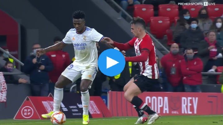 Video: Vinicius jr vs Athletic club - (03/02/2022)