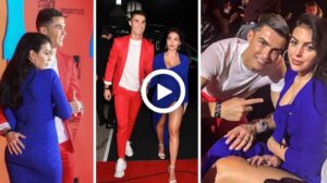 Video: Cristiano Ronaldo and fiancée Georgina in Seville at awards MTV EMAs