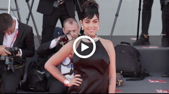Video: Georgina Rodriguez on the red carpet for the 79th Venice International Film Festival