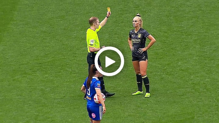 Video: Alisha lehmann was AGRESSIVE vs Leicester City 2022