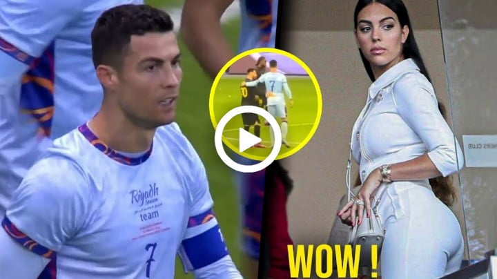 Video: How Georgina Rodriguez Reacted To Cristiano Ronaldo Goals vs PSG