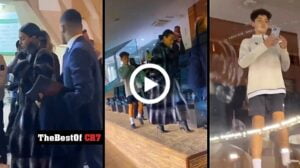 Video: Georgina Rodriguez & Cristianinho with bodyguard | Amical match vs PSG | Riyadh | Saudi Arabia
