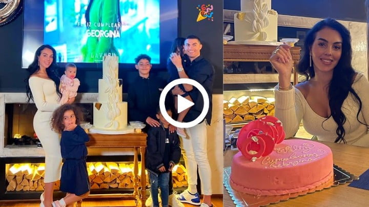 Video: Cristiano Ronaldo celebrated Georgina Birthday Party!!