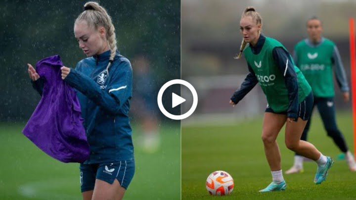 Alisha Lehmann Football Training Skills - Aston Villa FC Women
