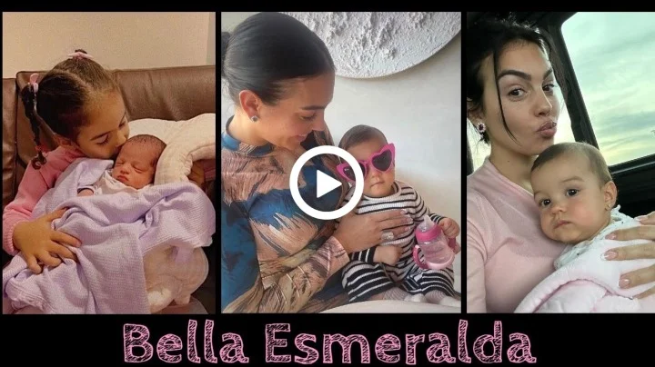 Video: Bella Esmeralda Cristiano Ronaldo & Georgina Rodriguez