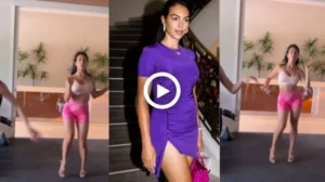 Video Georgina Rodriguez Training Some Bachata Footwork With Her Teacher