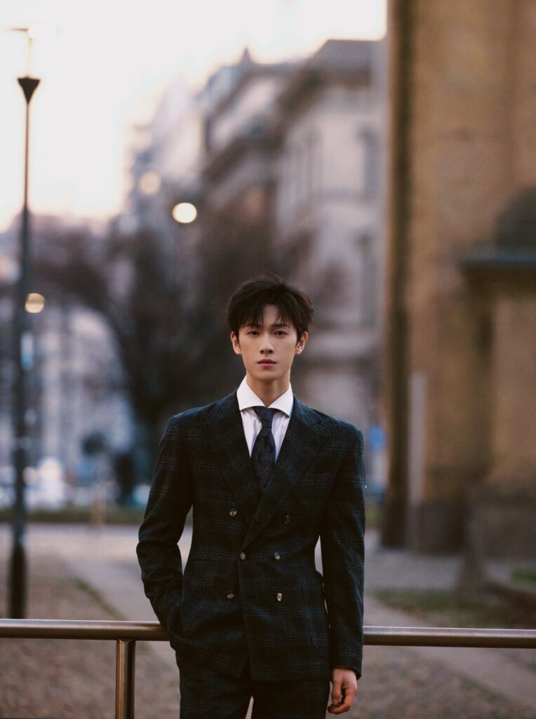 Li Yun Rui at Milan Fashion Week