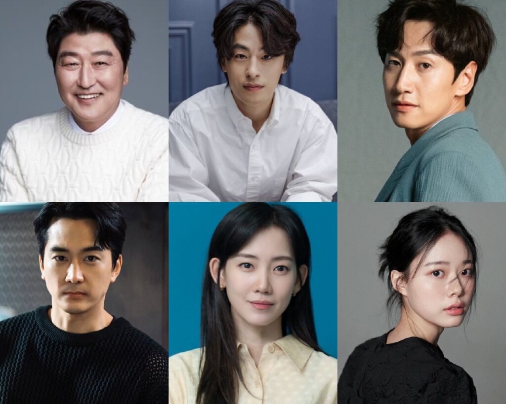 Song Kang-ho, Koo Kyo-hwan, Song Seung-heon, Lee Kwang-soo, Shin Hyun-been, and Lee Jae-in have been confirmed for the upcoming film The Gardeners (working title), directed by Nam Dong-hyeop of The Handsome Guys.