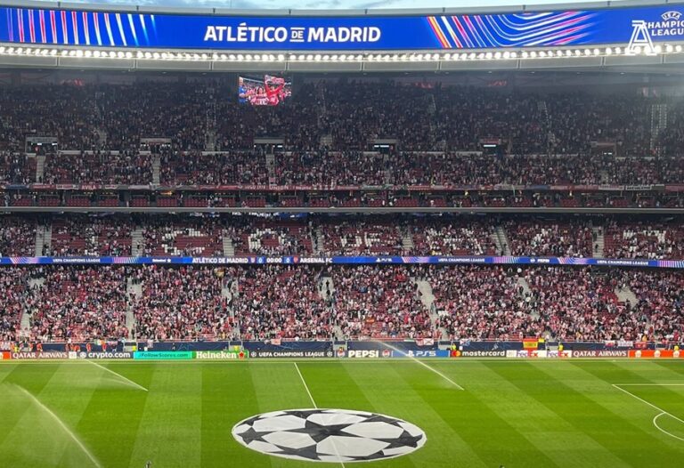 Arsenal Lodge UEFA Complaint Over Pitch Conditions at Atletico Madrid’s Metropolitano Ahead of Champions League Semi-Final
