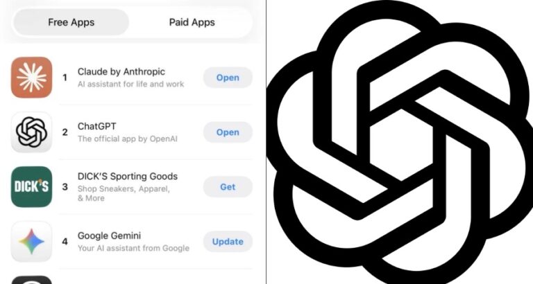 Claude Climbs to No. 1 on the App Store as AI Rivalry Intensifies