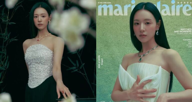 Kim Jiwon Shines With BVLGARI on Marie Claire Korea’s 5 Cover June 2026 Issue