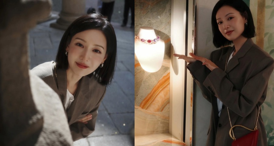 Kim Ji Won Gives Fans A Sweet Glimpse Into Her Milan Moments In New Behind The Scenes Photos