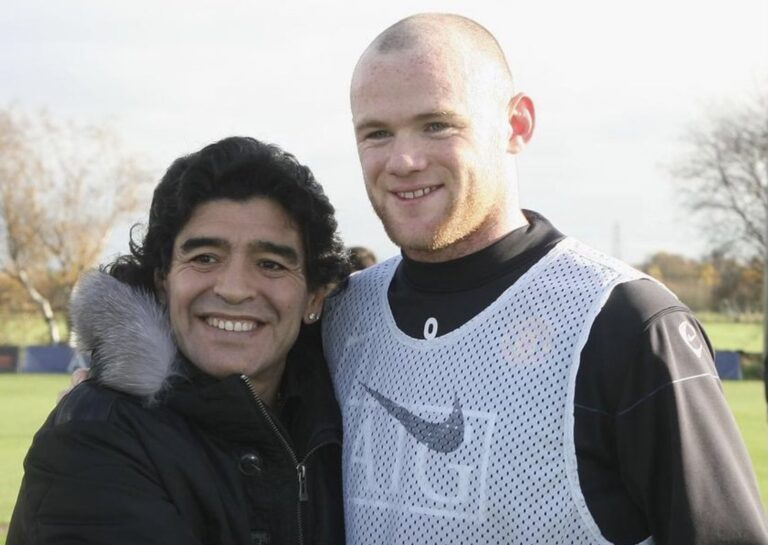 Wayne Rooney recalls surreal meeting with Diego Maradona that ended with an unexpected gift